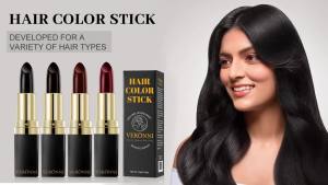Durable Fast Hair Dye Pen Waterproof Temporary Hairline Concealer Stick Strong Covering Beard Hair root Color Touch-Up Dye Stick