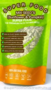Super Seeds Mix - 250g - 500g Sunflower Seed and Pumpkin Seed
