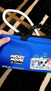 Pianika Alat Musik Hard Case and Soft Case Disney Mickey Minnie Mouse - Musik Pianika Piano Tiup Nada Free Tas