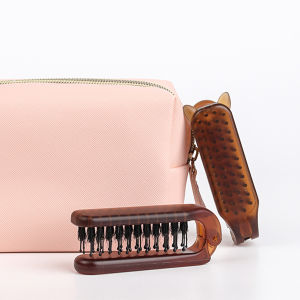 Wisell【มีสินค้าในสต๊อก】 หวีพับ แบบพกพาเดินทาง ใช้ได้ทั้ง ผมตรง ผมหยิก หวีอเนกประสงค์ หวีขนาดเล็ก Folding comb