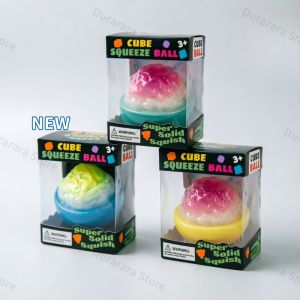 2026 New Snowflake Ice Cube Maltose Squishy Stress Relief Slow Filled Squishy Toys Stress Relief Decompression Venting Toys