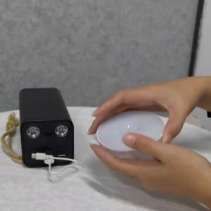 Đèn Led Tròn Cảm Ứng Chuyển Động Dán Tường Sạc USB Đèn Cảm Biến