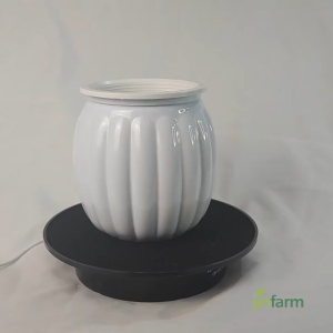 JIRIFARM - Pot Bunga Pumpkin Diameter 13 - Tanaman Hias Otomatis Self Watering Pot Unik