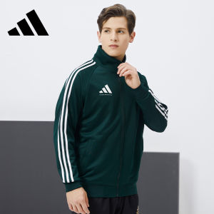 adidas | Áo Khoác Nam Thể Thao & Thư Giãn Có Sọc Cổ Đứng Mùa Thu