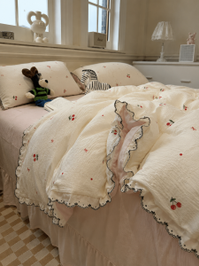 MR.DANYE | Fresh Light Fabric Soft Skin-friendly Bed Cover 150x200x230