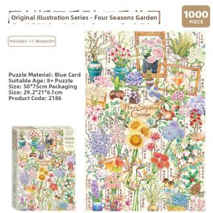 AIPUZZLE | Relaxing Educational Jigsaw Puzzle 1000 Pieces