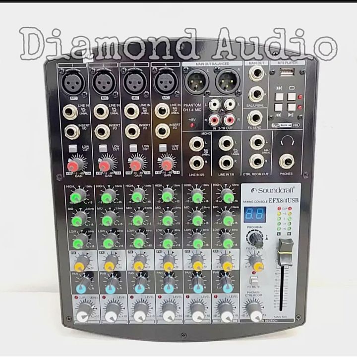 Mixer Soundcraft EFX 8/4 8 Channel | Lazada Indonesia