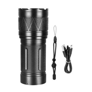 12000LM Super Powerful Flashlights Strong Light Rechargeable Telescopic Zoom 3000M Ultra Powerful Flashlight Camping Hunting