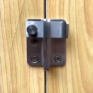 304 Stainless Steel Safety Hasp Door Lock for Bathroom Bedroom Door Catch Latch Classic Gate Latch Vertical Right Angle Lock Cabinet Lock
