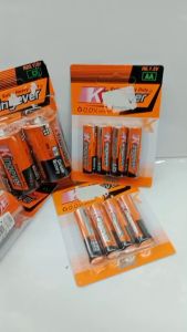 Kingever Extra Heavy Duty Battery AAA/ AA 40pcs/box & kingever battery D 12pcs/box