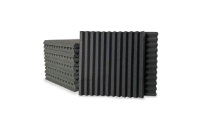 6/12Pack Acoustic Panels Sound Proof Padding Bevled Edge Polyester Fiber Panels High Density Acoustic Treatment Wall Decoration for Home Office Studio