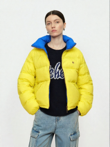 URLAZH | 90% White Goose Down Reversible Lightweight Winter Jacket