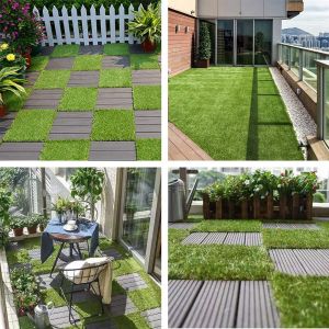 High quality synthetic turf 3cm fluff height 1m × 25m high-density grass like turf natural and realistic garden dog lawn