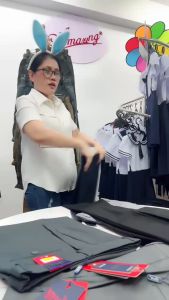 Big size quần tây nam trung niên Amazing màu đen và xanh đen form truyền thống không ly ống đứng dáng suông