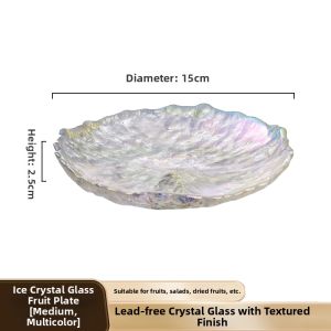YAGANG | Luxury Glass Fruit Snack Dish