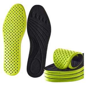 Deodorizing Artemisia Shoe Inserts Mens Sporty Ultra Soft Absorbent Shock Absorbing Breathable for Extended Standing