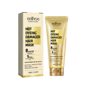 Eelhoe revitalizes nóng nhuộm tóc hư tổn nạ keratin tóc kem chăm sóc sửa chữa hư hỏng khô tóc xơ giữ ẩm làm mềm và nuôi dưỡng tóc (100g)