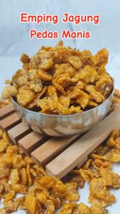 EMPING JAGUNG GEPREK PEDAS MANIS 1KG SNACK CEMILAN MURAH