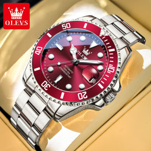 OLEVS | Red Gift Automatic Mechanical Watch for Men