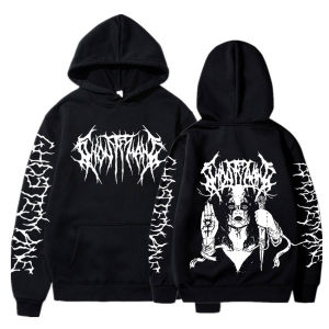 ฮิปฮอป มีฮู้ด คอกลมแขนยาว เสื้อสเว็ตเชิ้ต แฟชั่นมินิมอล สลิมฟิต ลำลอง ฤดูใบไม้ร่วง เสื้อสวม เสื้อสเวตเตอร์ สําหรับผู้ชายวัยกลางคน