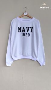 NAVY 1930 Sweater Crewneck Wanita & Pria: Desain Nyaman & Tahan Lama