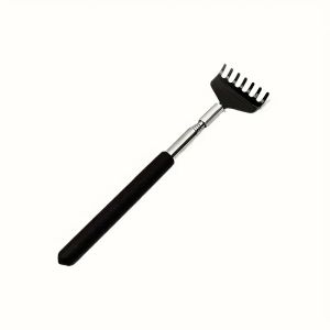 Portable Metal Back Scratcher - "Scratch My Back" Tool for Precise Itch Relief. Durable Ergonomic Gift for Elderly & Adults.