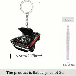 1PCS Handsome Car Style Pendant Multifunctional Decoration Gift Accessory Indoor Hanging Decoration DIY Backpack Pendant