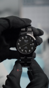 Jam Tangan Pria Alexandre Christie Primo AC 1007 MDBIPBASL Black Dial Black Stainless Steel Strap