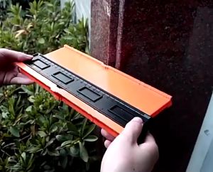 ไม้บรรทัดลอก เกจลอก พื้น พร้อมตัวล็อค ขนาด 5/10, สำหรับ งาน ผนัง ส่งด้วน กทม