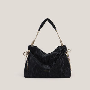 Commute Tote Bag Large Capacity Single Shoulder Womens College Student Simple Style Fashionable Lazy Style