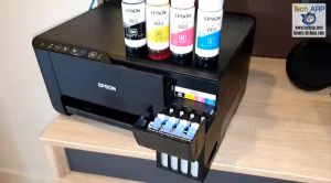 (พร้อมกล่อง)EPSON 003 หมึกแท้ 100%/ราคาถูก (L1110/L1210/L1216/L1250/L1256/L3110/L3150/L3210/L3256/L5290)4 สี