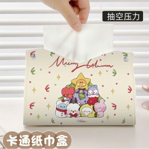 Line Friends | Giá Để Giấy Vệ Sinh Hình BT21 Idol Thiết Kế Xe Hoạt Hình Trang Trí ACG Phụ Kiện Anime Cho Phòng Tắm Dành Cho Người Từ 14 Tuổi Trở Lên