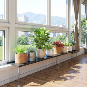 TMCG | Extendable Window Sill Shelf Expandable Shelves