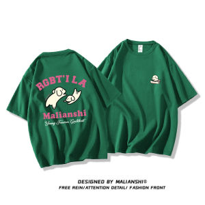 Summer Pure Cotton Black Shoulder T-Shirt Womens Short Sleeve Top High Street Trend Brand Half Sleeve Upper Body Commute Style