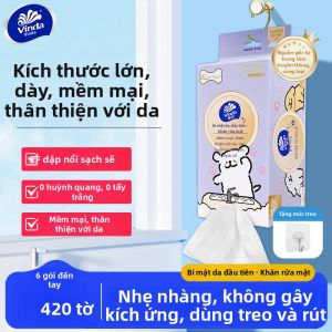 Vinda | Khăn Mặt Treo Không Bằng Cotton