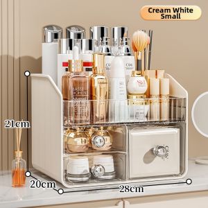 MMZECE | Dustproof Large Capacity Luxury Desktop Cosmetic Organizer