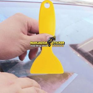 Sticker Skotlet Motor Metalic Biru Muda Candy Kualitas Premium