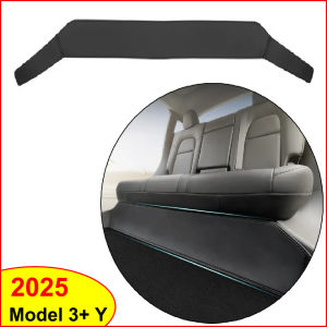 for Tesla Model Y Juniper 2025 Model 3 Highland 2024 Rear Seat Lower Protective Mat Leather Full Surround Anti-Dirty Kick Pad