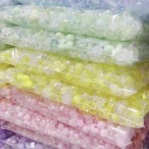 Mixed Color Acrylic Beads Pendants For DIY Necklace Bracelet Earrings Gifts Handmade Art Crafts 20g