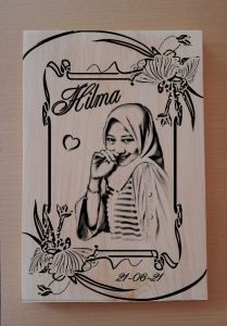 Lukisan / Foto Pada Kayu Murah (Ukuran Besar)