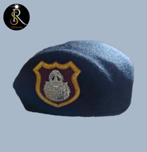 หมวกเบเร่ต์ชั้นสัญญาบัตร ตำรวจ เนื้อผ้าคุณภาพเกรดA ผลิตจากช่างชำนาญมากกว่า10ปี