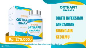Orthafit Bharata Original - Obat ISK Infeksi Saluran Kencing/Kemih - Obat Kencing Darah Paling Ampuh