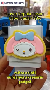 Mitra Sejati Set Cover Pelindung Travel Charger dan Kabel untuk semua jenis Charger & Kabel