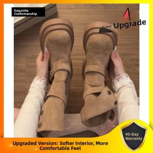 XUJIA | Height-increasing Slimming Womens Mid-calf Boots