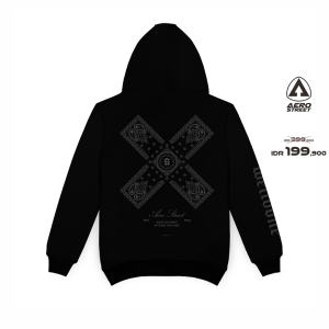 Aerostreet Hoodie Slayer Hitam Man Sweater Jumper CADAA