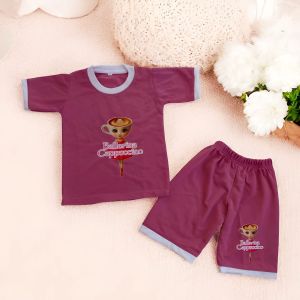 setelan balerina cappucino anak perempuan usia 1-6 tahun
