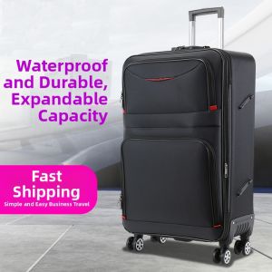 Waterproof Security TSA Lock Oxford Cloth Travel Luggage