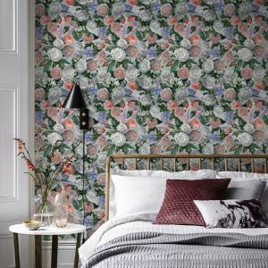 39 Color PVC Waterproof Wall Paper Self-adhesive Floral Wallpaper Sticker for Bedroom Livingroom Home Decor