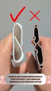 Strip Segel Pintu Bawah Kualitas Tinggi: Desain & Fungsi