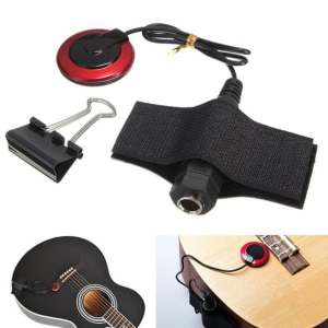 Piezo Pickup Mikrofon Gitar Akustik Jack 6.5mm